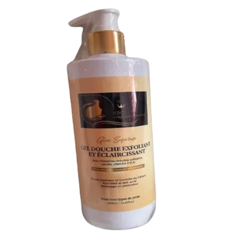 AnyConv.com__GEL DE DOUCHE GLOW SUPRÊME ÉCLAIRCISSANT AU GLUTATHIONE, ARBUTINE ET COLLAGÈNE 400ML